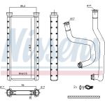 Heizkühler PKW 707183 Heizkühler PKW 707183