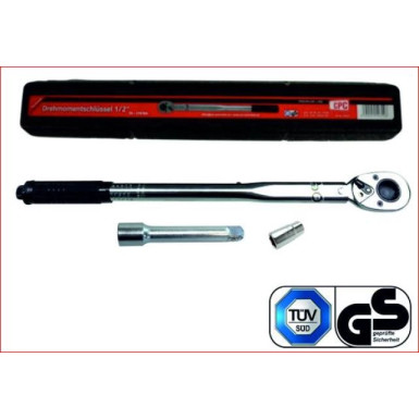 Drehmomentschlüssel + Verlängerung TÜV GS 93024B Drehmomentschlüssel + Verlängerung TÜV GS 93024B