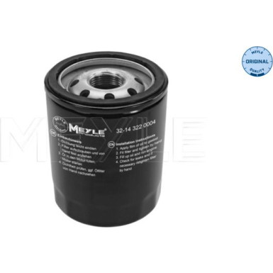 Ölfilter Mitsubishi Colt 0 32-14 322 0004 Ölfilter Mitsubishi Colt 0 32-14 322 0004