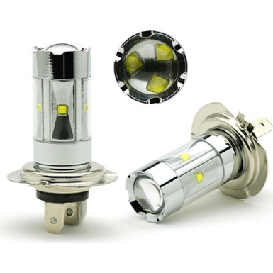 LED Nebelscheinwerfer Birne Lampe H7 40 Watt Cree LED 380 Lumen Weiß LED Nebelscheinwerfer Birne Lampe H7 40 Watt Cree LED 380 Lumen Weiß