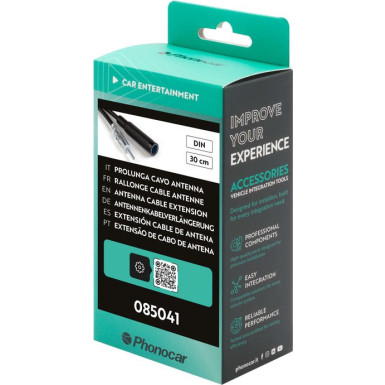 Phonocar Antennenkabel-Verlängerung DIN 30 cm 085041 Phonocar Antennenkabel-Verlängerung DIN 30 cm 085041