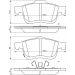Bremsklötze VA FIAT 500L 13 0 986 494 801 Bremsklötze VA FIAT 500L 13 0 986 494 801