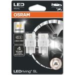 W21/5W Osram | LED Amber Orange 12V | LEDriving | 7515DYP-02B