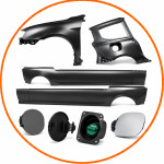 Kotflügel, Seitenwände & Tankdeckel Kotflügel, Seitenwände & Tankdeckel