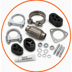 Montageteile für Abgassysteme