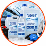 Destilliertes Wasser Destilliertes Wasser