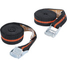 BGS Spannband-Satz mit Schnellverschluss 2,5 m x 25 mm 2-tlg BGS Do it yourself 3599