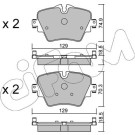 Bremsklötze VA | BMW 2er, X1 14 | 822-1037-0