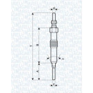 MAGNETI MARELLI Glühkerze 062900089304