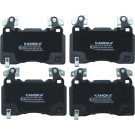 KAMOKA Bremsbelagsatz, Scheibenbremse JQ101073