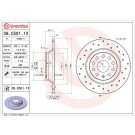 Bremsscheibe HA Brembo Xtra | AUDI A3,Q3,TT,SKODA,SEAT,VW 11 | 08.C501.1X