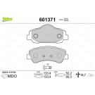 VALEO Bremsbeläge 601371