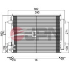 JPN Kondensator, Klimaanlage 60C9142-JPN