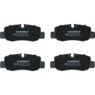 KAMOKA Bremsbelagsatz, Scheibenbremse JQ101402