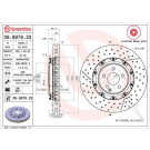 15 481 180 Brembo PREMIUM VA zweiteilig | MERCEDES SL 01 | 09.8878.23