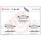 BREMBO Bremsklötze VA | MASERATI Levante SUV 16 | P 48 001