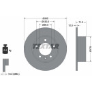 Bremsscheibe Renault T. Master 10- Fwd | 92228700