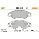 VALEO Bremsbeläge 302618