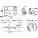 MAHLE Stellelement, Mischklappe | AA 58 000P