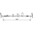 1 987 482 627 Seilzug, Feststellbremse
