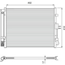 VALEO Klimaanlagenkühler 814402