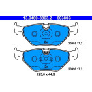 Bremsbelagsatz Bmw T. 3/5/7/Z3 85-03 | 13.0460-3803.2