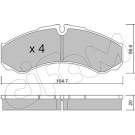 CIFAM Bremsbelagsatz, Scheibenbremse 822-212-6