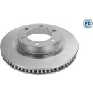 Bremsscheibe Toyota P. Land Cruiser 10 | 30-15 521 0127/PD