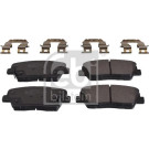 FEBI BILSTEIN Bremsbelagsatz, Scheibenbremse FEBI BILSTEIN Bremsbelagsatz, Scheibenbremse