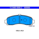 Bremsbelagsatz Nissan P. Micra 1.0-1.4 16V/1.5 D 92-03 | 13.0460-5956.2