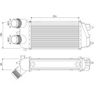 VALEO Druckluftkühler 818371
