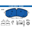 BREMSBELAGSATZ, SCHEIBENBREMSE | 13.0460-3895.2