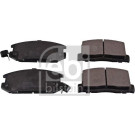 FEBI BILSTEIN Bremsbelagsatz, Scheibenbremse FEBI BILSTEIN Bremsbelagsatz, Scheibenbremse