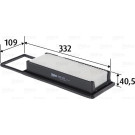 VALEO Luftfilter | 585193