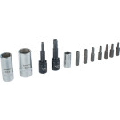 5085 Schlüsselsatz Für Klimaanlagenventile 1/4, 12-Teilig