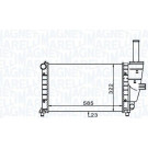 MAGNETI MARELLI Kühler, Motorkühlung 350213187100