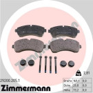 ZIMMERMANN Bremsbeläge