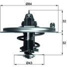 Thermostateinsatz mit Dichtung | BMW 5-7-8 Serie 530-850i 92-01 | TX 36 85D
