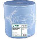 Putzpapier-Rolle blau 30x36cm, 3-lg., 1000 Blatt | SY-66074