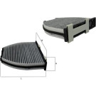 MAHLE Filter, Innenraumluft LAK 413