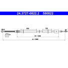 ATE Handbremsseil Seilzug Festellbremse 24.3727-0822.2