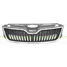 KÜHLERGRILL SCHWARZ/CHROM | SKODA RAPID 7,12 | 5850,403,1