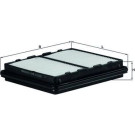 MAHLE Luftfilter | LX 848