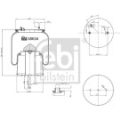 FEBI BILSTEIN Luftfeder | 38634