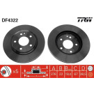 Bremsscheibe Db P. W168 A-Klasse | DF4322