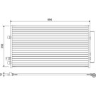 KONDENSATOR, KLIMAANLAGE VAL822638