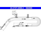 ATE Handbremsseil Seilzug Festellbremse 24.3727-2506.2