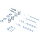 391-0760 Montagesatz f.Bremsbacken | MITSUBISHI Colt,Carisma,Lancer 87 | 105-0760