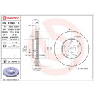82 481 060 Bremsscheibe VA | TOYOTA Camry,Previa 93 | 09.A386.11