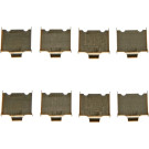 Zubehörsatz, Scheibenbremsbelag | PFK565